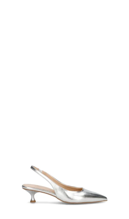 REBECCA VAN DIK Slingback donna argento