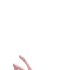 REBECCA VAN DIK Slingback donna rosa in pelle