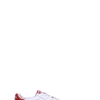 SAUCONY - JAZZ COURT Senaker donna bianca/rossa in pelle