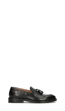 SEBOYS Mocassino uomo nero in pelle