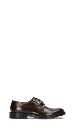 SEBOYS Stringata uomo marrone in pelle