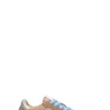 SUN68 Sneaker donna beige in suede