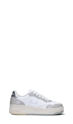 SUN68 Sneaker donna bianca/argento