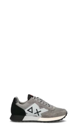 SUN68 Sneaker uomo grigia e beige in suede