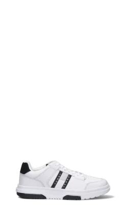 TOMMY HILFIGER JEANS Sneaker uomo bianca/nera in pelle