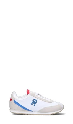 TOMMY HILFIGER Sneaker donna bianca/grigia/azzurra/arancione in suede