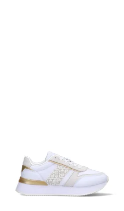 TOMMY HILFIGER Sneaker donna bianca in pelle