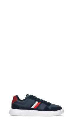 TOMMY HILFIGER Sneaker uomo blu in suede
