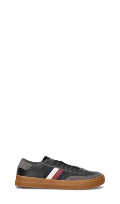 TOMMY HILFIGER Sneaker uomo nera in pelle