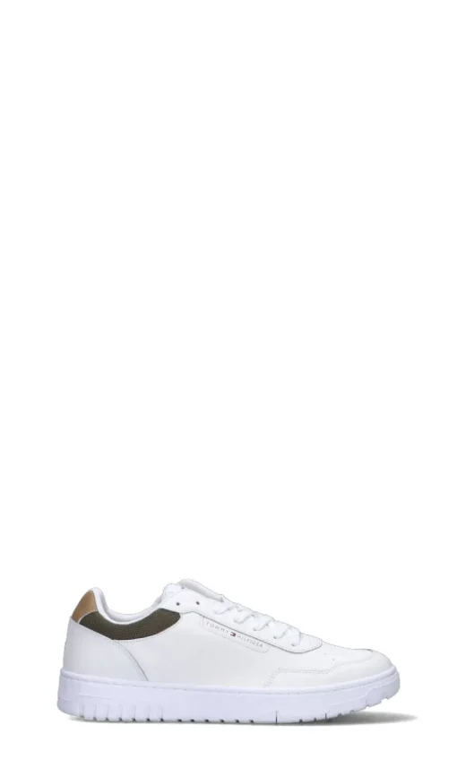 TOMMY HILFIGER Sneaker uomo bianca in pelle