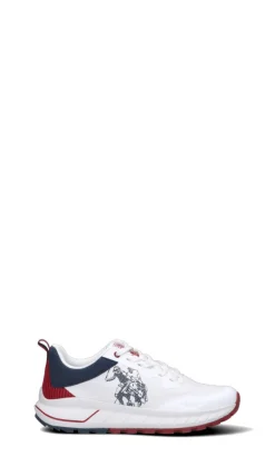 U.S. POLO ASSN. Sneaker uomo bianca/blu/rossa