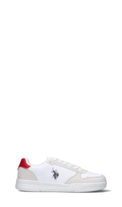 U.S. POLO ASSN. Sneaker uomo bianca/rossa