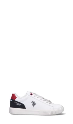 U.S. POLO ASSN. Sneaker uomo bianca/nera/rossa