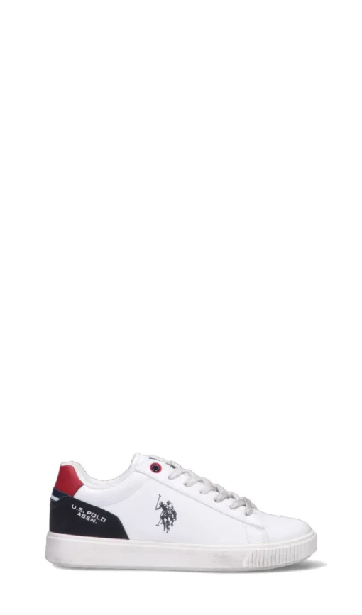 U.S. POLO ASSN. Sneaker uomo bianca/nera/rossa