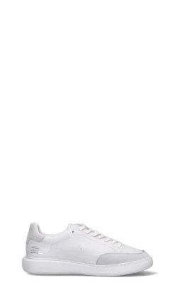 U.S. POLO ASSN. Sneaker uomo bianca in pelle