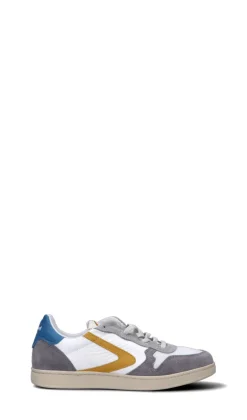 VALSPORT Sneaker uomo bianca/grigia/gialla/azzurra in suede