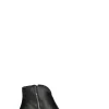 VARIOPINTO Tronchetto donna nero in pelle