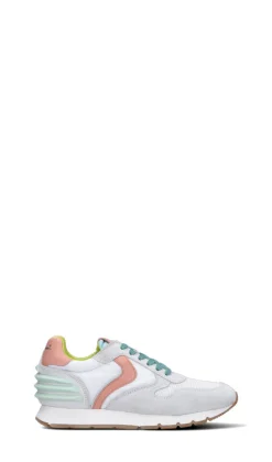 VOILE BLANCHE Sneaker donna bianca/rosa in suede