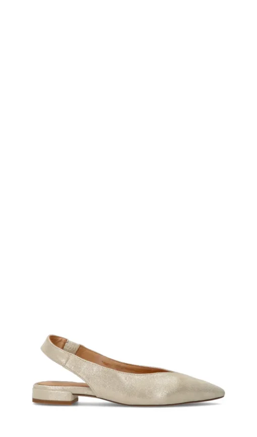 WEDO Slingback donna gialla in pelle