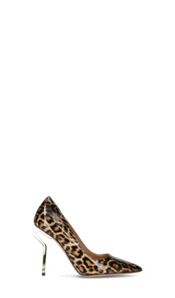 WO MILANO Décolleté donna maculata in pelle