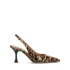 WO MILANO Slingback donna maculata in pelle