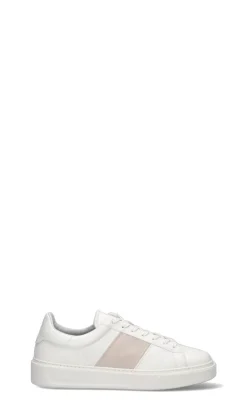 WOOLRICH Sneaker uomo bianca in pelle
