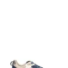 WOOLRICH Sneaker uomo blu in suede